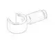 DORNBRACHT-Halter-ERSATZTEILE-90172001401-80-x-35-x-20-mm-Chrom-90172001401-00 gallery number 1